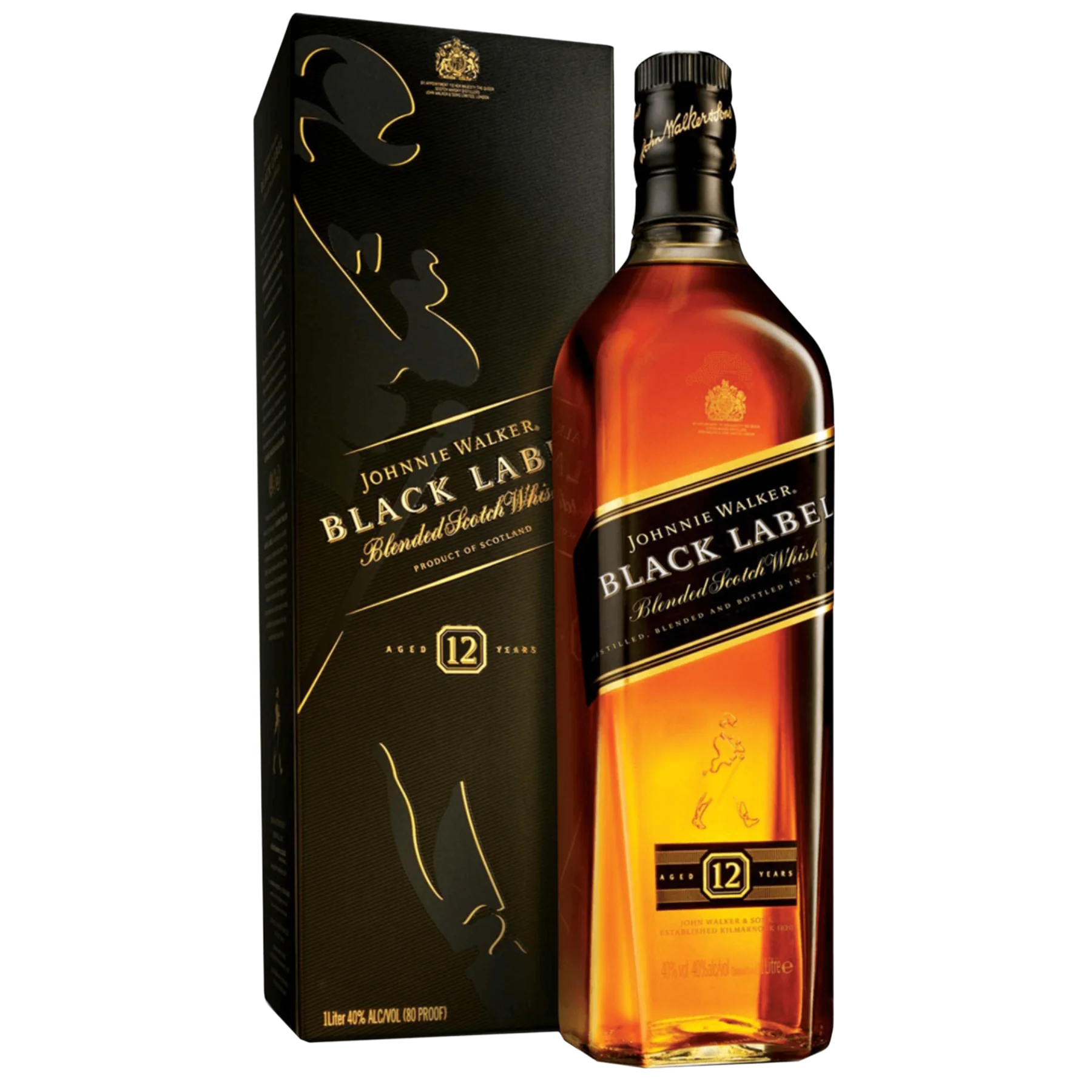 Johnnie Walker Black Label 1ლ