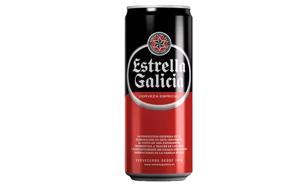 Estrela Galicia ლუდი ლაგერი ქილის 0.33ლ